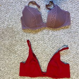 Victoria’s Secret bras , 34c